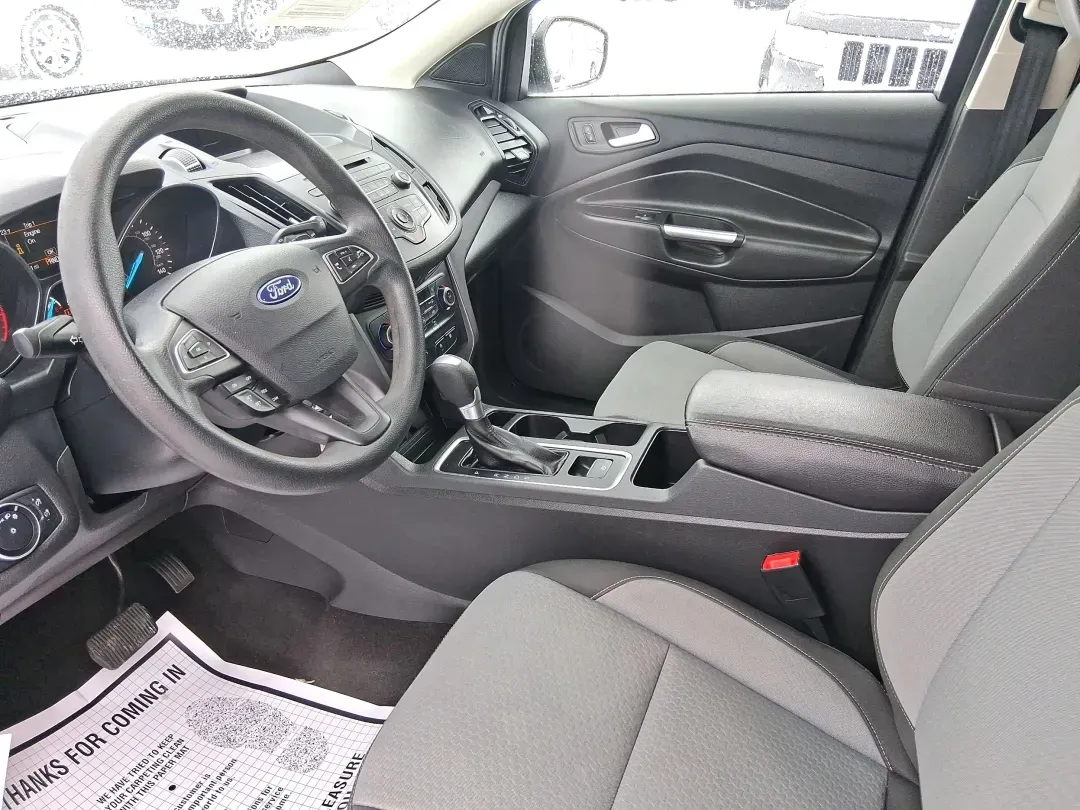 2017 Ford Escape SE (1FMCU9GD3HU) with an 1.5L L4 DOHC 16V engine, 6A transmission, located at 401 Woodman Dr, Riverside, OH, 45431, (937) 908-9800, 39.760899, -84.123421 - Need one SUV that can handle the weekday commute, school drop-offs, and a quick weekend escape to Eastwood MetroPark without blinking? This 2017 Ford Escape SE in Magnetic Metallic is built for real life in the Miami Valley-easy to park, confident in rough weather, and comfortable enough for long st - Photo#9
