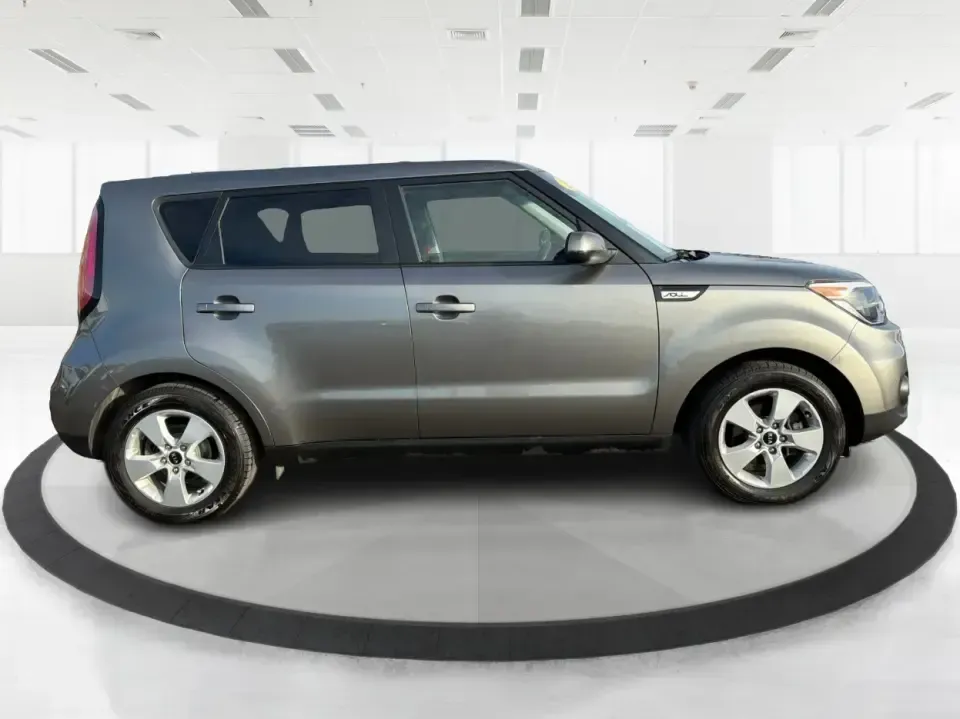 2018 Kia Soul Base (KNDJN2A22J7) with an 1.6L L4 DOHC 16V engine, 6M transmission, located at 1184 Kauffman Ave, Fairborn, OH, 45324, (937) 908-9800, 39.807072, -84.030914 - Need a practical daily driver that can handle the school run, the work commute, and spontaneous weekend trips without draining your budget? This 2018 Kia Soul Base in sleek Gray is the kind of easy-to-live-with hatchback that fits real life in Fairborn-roomy for friends or family, simple to park dow - Photo#1