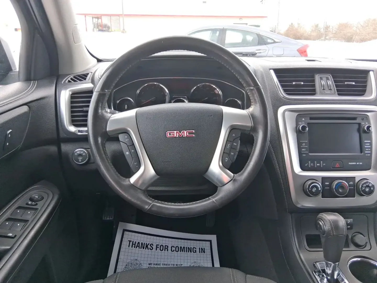 2014 GMC Acadia SLE-2 (1GKKRPKD7EJ) with an 3.6L V-6 gasoline direct injection engine, 6-Speed Automatic transmission, located at 8750 N County Rd 25A, Piqua, OH, 45356, (937) 908-9800, 40.164391, -84.232513 - Life gets busy-school drop-offs, long commutes, weekend tournaments, and the occasional road trip up I75. If you need one SUV that can handle family life and still feel comfortable on the daily drive, this **2014 GMC Acadia SLE-2** is a smart, versatile choice. Finished in **Carbon Black Metallic** - Photo#15
