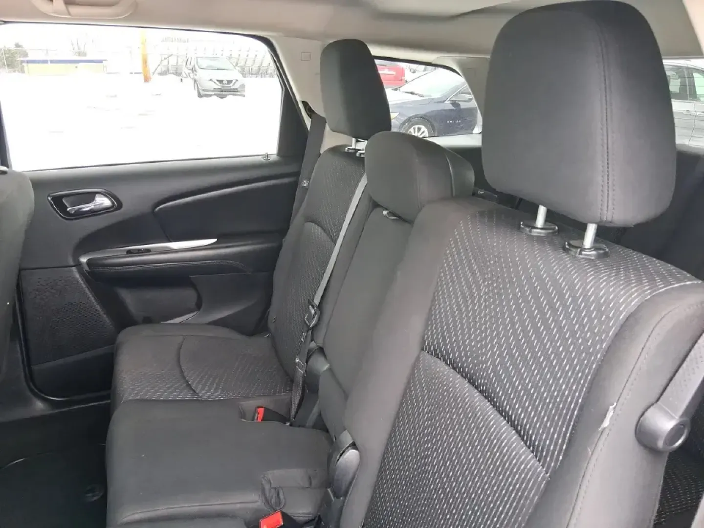 2018 Dodge Journey SE (3C4PDCAB9JT) with an Tigershark MultiAir 2.4L I-4 DOHC engine, 4A transmission, located at 880 E. National Road, Vandalia, OH, 45377, (937) 908-9800, 39.891918, -84.183594 - Need a practical SUV that can handle school drop-offs, grocery runs, and weekend trips up I75 without blowing your budget? This 2018 Dodge Journey SE in Pitch Black Clearcoat is built for real life in West Central Ohio-roomy enough for growing families, comfortable for long commutes, and flexible fo - Photo#9