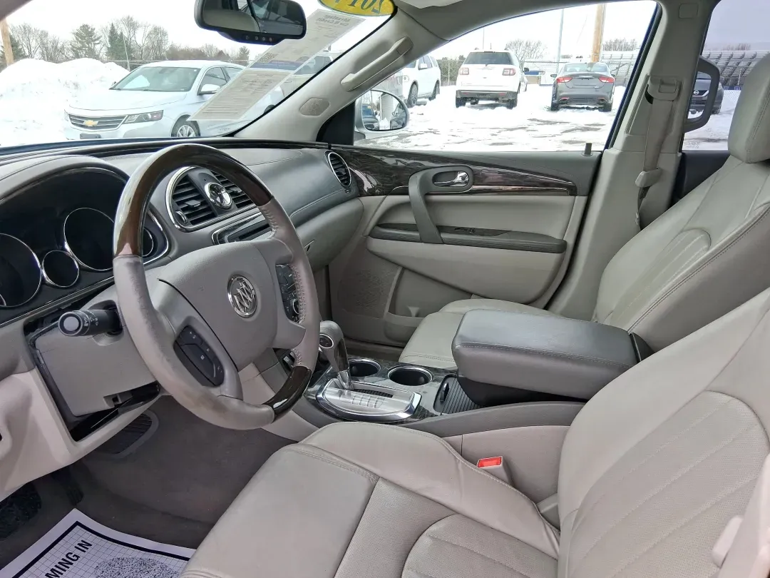 2014 Buick Enclave Leather (5GAKRBKD1EJ) with an 3.6L V-6 gasoline direct injection engine, 6-Speed Automatic Overdrive transmission, located at 401 Woodman Dr, Riverside, OH, 45431, (937) 908-9800, 39.760899, -84.123421 - Pack up the kids, cue up the playlist, and head out for a weekend at Carillon Historical Park or a day of shopping and dinner near The Greene-this 2014 Buick Enclave Leather is the kind of comfortable, do-it-all SUV that makes family life and road trips feel easier. With its smooth 3.6L V6 gasoline - Photo#8