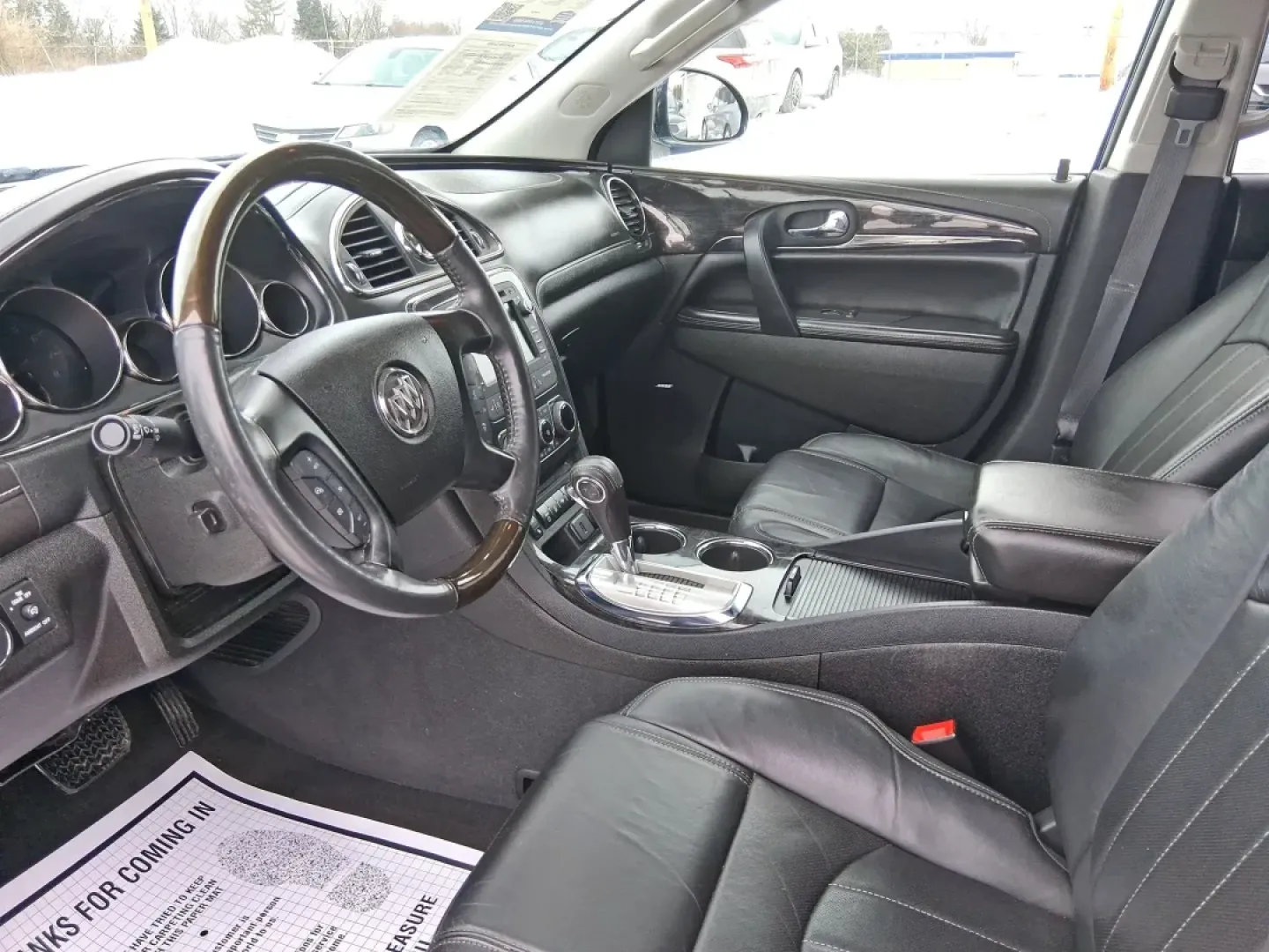 2015 Buick Enclave Premium (5GAKVCKD6FJ) with an 3.6L V-6 gasoline direct injection engine, 6-Speed Automatic Overdrive transmission, located at 4508 South Dixie Dr, Moraine, OH, 45439, (937) 908-9800, 39.689976, -84.218452 - Load up the family, cue the road-trip playlist, and enjoy the kind of comfortable, confident driving that makes everyday errands and weekend getaways feel easy. This 2015 Buick Enclave Premium in Dark Sapphire Blue Metallic is built for real life in Moraine-school drop-offs, long commutes up I75, an - Photo#8