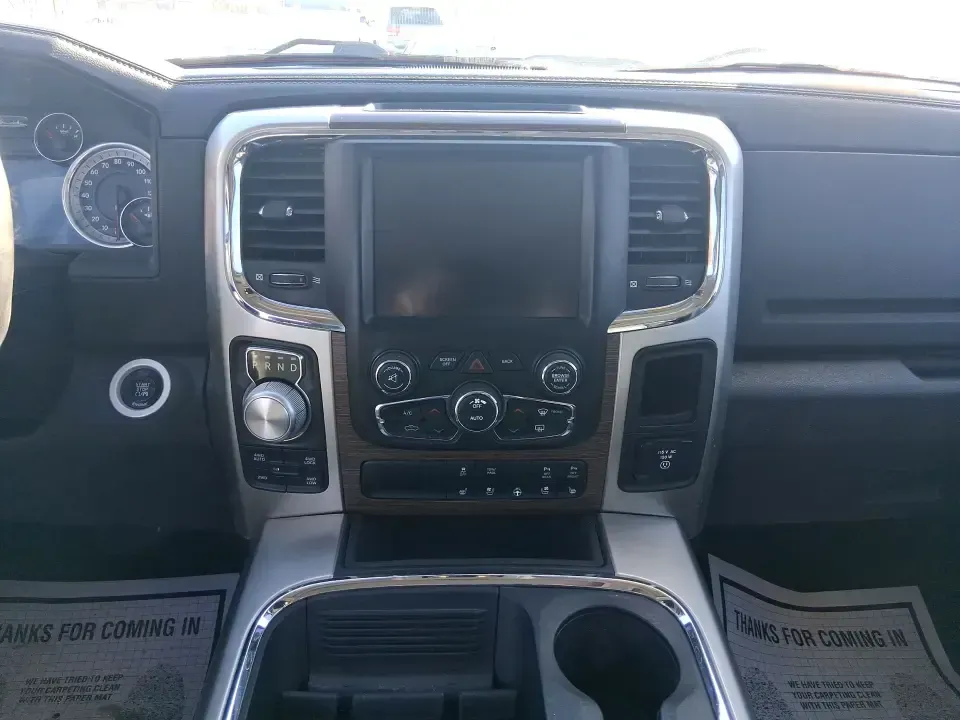 2016 Ram 1500 Laramie (1C6RR7NT1GS) with an 5.7L V8 OHV 16V engine, 6A transmission, located at 1230 East Main St, Xenia, OH, 45385, (937) 908-9800, 39.688026, -83.910172 - Built for Ohio backroads, weekend lake runs, and the kind of workday that doesn't stop when the weather turns, this 2016 Ram 1500 Laramie Crew Cab 4WD is the truck that fits real life in Troy. Whether you're towing a trailer out toward the Miami County Fairgrounds, hauling gear for a Saturday at Tre - Photo#12