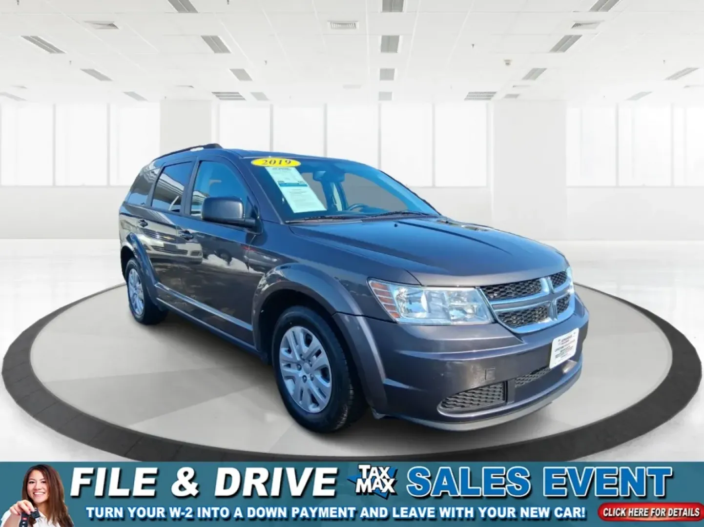 2019 Dodge Journey SE Value Package (3C4PDCAB4KT) with an Tigershark MultiAir 2.4L I-4 DOHC engine, 4A transmission, located at 401 Woodman Dr, Riverside, OH, 45431, (937) 908-9800, 39.760899, -84.123421 - Pack up the kids, load the groceries, and still have room for a weekend getaway-this 2019 Dodge Journey SE Value Package is built for real life in the Miami Valley. Whether you're commuting to Wright-Patterson AFB, shuttling to practices and school events, or planning a road trip out of Riverside, t - Photo#0