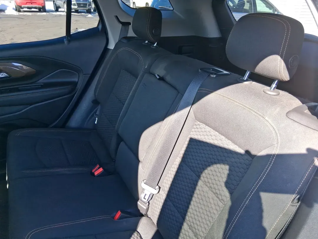 2019 GMC Terrain SLE (3GKALMEV4KL) with an 1.4L L4 DOHC 16V TURBO engine, 6A transmission, located at 1184 Kauffman Ave, Fairborn, OH, 45324, (937) 908-9800, 39.807072, -84.030914 - Picture your next week: easy commuting to Wright-Patterson AFB, grocery runs that don't feel like a puzzle, and a weekend escape to John Bryan State Park with room for everyone and everything. This 2019 GMC Terrain SLE in Summit White is the kind of practical, comfortable SUV that fits real life in - Photo#9