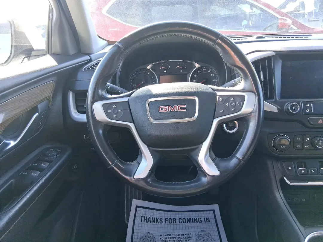 2019 GMC Terrain SLE (3GKALMEV4KL) with an 1.4L L4 DOHC 16V TURBO engine, 6A transmission, located at 1184 Kauffman Ave, Fairborn, OH, 45324, (937) 908-9800, 39.807072, -84.030914 - Picture your next week: easy commuting to Wright-Patterson AFB, grocery runs that don't feel like a puzzle, and a weekend escape to John Bryan State Park with room for everyone and everything. This 2019 GMC Terrain SLE in Summit White is the kind of practical, comfortable SUV that fits real life in - Photo#15