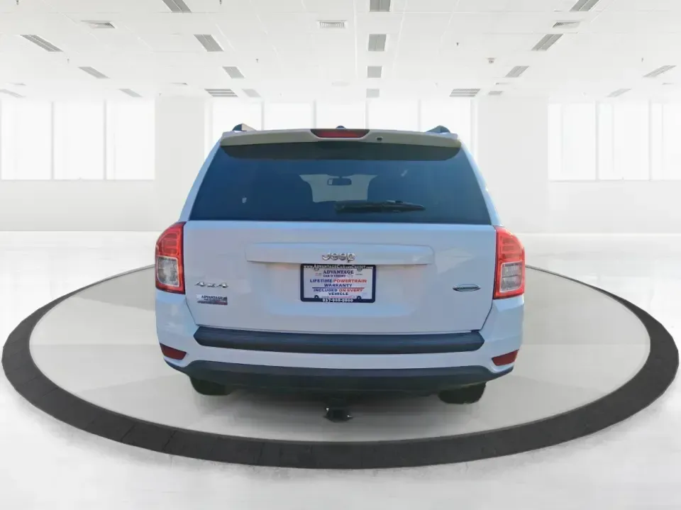 2012 Jeep Compass Latitude (1C4NJDEB4CD) with an 2.4L I-4 DOHC engine, Continuously Variable Transmission transmission, located at 4508 South Dixie Dr, Moraine, OH, 45439, (937) 908-9800, 39.689976, -84.218452 - Need a do-it-all SUV that fits real life in West Central Ohio-school drop-offs, long commutes up I75, and spontaneous weekend escapes to the trails around Johnston Farm and Indian Agency? This 2012 Jeep Compass Latitude 4WD in Bright White Clearcoat is built for that everyday adventure lifestyle, - Photo#3