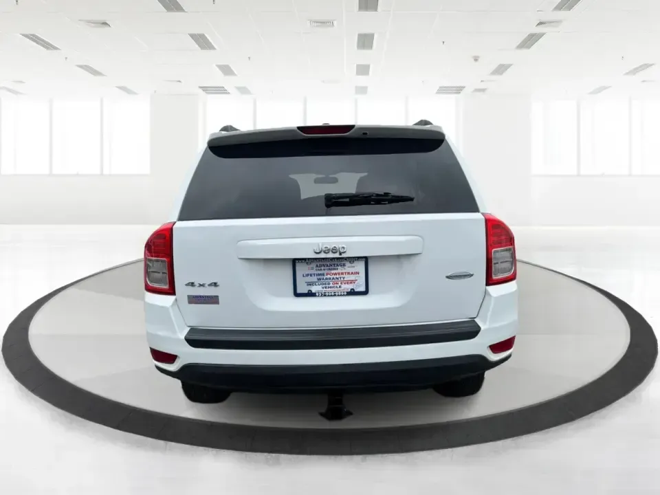 2012 Jeep Compass Latitude (1C4NJDEB4CD) with an 2.4L I-4 DOHC engine, Continuously Variable Transmission transmission, located at 1230 East Main St, Xenia, OH, 45385, (937) 908-9800, 39.688026, -83.910172 - Need a do-it-all SUV that fits real life in West Central Ohio-school drop-offs, long commutes up I75, and spontaneous weekend escapes to the trails around Johnston Farm and Indian Agency? This 2012 Jeep Compass Latitude 4WD in Bright White Clearcoat is built for that everyday adventure lifestyle, - Photo#3