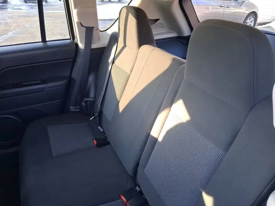 2012 Jeep Compass Latitude (1C4NJDEB4CD) with an 2.4L I-4 DOHC engine, Continuously Variable Transmission transmission, located at 1184 Kauffman Ave, Fairborn, OH, 45324, (937) 908-9800, 39.807072, -84.030914 - Need a do-it-all SUV that fits real life in West Central Ohio-school drop-offs, long commutes up I75, and spontaneous weekend escapes to the trails around Johnston Farm and Indian Agency? This 2012 Jeep Compass Latitude 4WD in Bright White Clearcoat is built for that everyday adventure lifestyle, - Photo#10