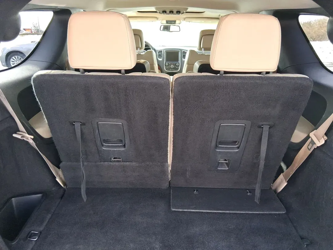 2015 Dodge Durango Limited (1C4RDJDG8FC) with an 3.6L V6 DOHC 24V engine, 8-Speed Automatic transmission, located at 8750 N County Rd 25A, Piqua, OH, 45356, (937) 908-9800, 40.164391, -84.232513 - Pack up the kids, load the cooler, and point the nose toward a weekend getaway-this 2015 Dodge Durango Limited is the kind of SUV that makes everyday life in West Central Ohio easier, from school drop-offs to road trips and everything in between. With confident 4WD/AWD capability, three-row flexibil - Photo#12