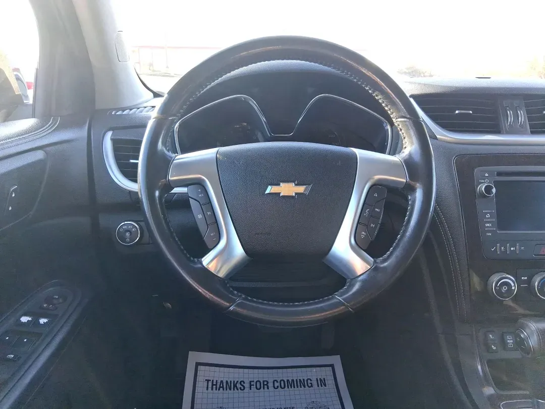 2017 Chevrolet Traverse 1LT (1GNKRGKDXHJ) with an 3.6L V-6 gasoline direct injection engine, 6A transmission, located at 8750 N County Rd 25A, Piqua, OH, 45356, (937) 908-9800, 40.164391, -84.232513 - Picture your next weekend: the kids are loaded up, the playlist is set, and you're cruising from Piqua to a ballgame, a family cookout, or a day trip to Indian Lake without worrying about space, comfort, or reliability. This 2017 Chevrolet Traverse 1LT is the kind of three-row SUV that fits real lif - Photo#15