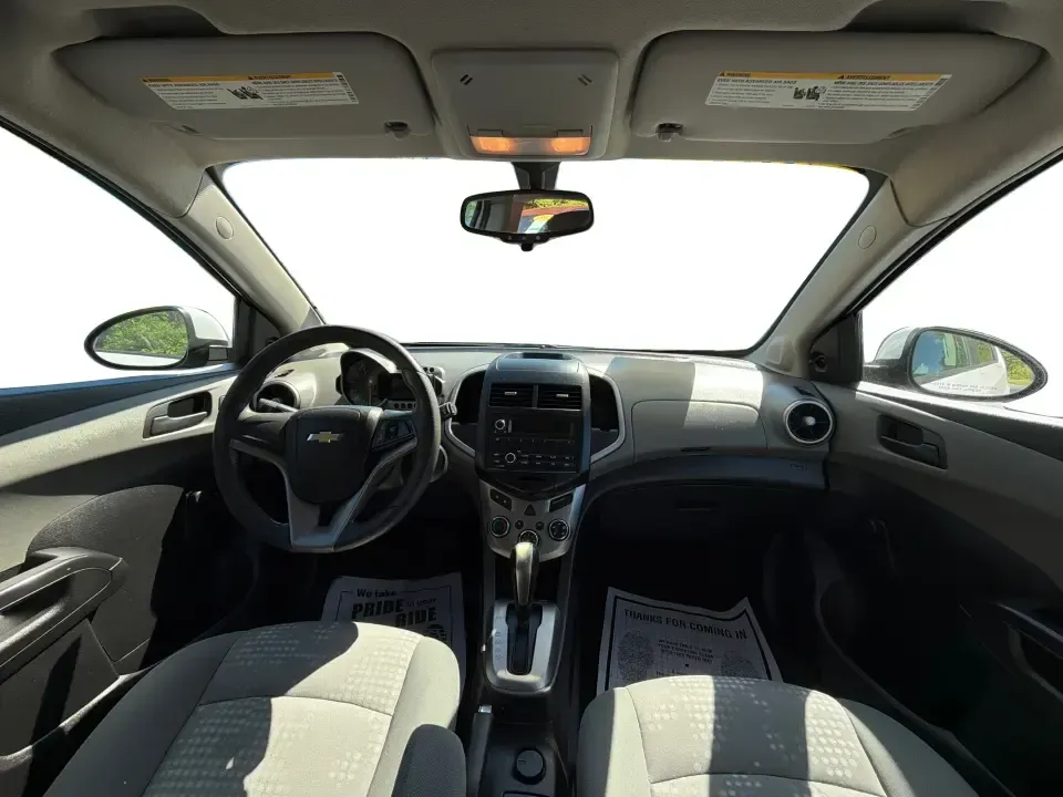 2016 Chevrolet Sonic LS Auto 5-Door (1G1JA6SH4G4) with an 1.8L L4 DOHC 24V engine, 6A transmission, located at 1230 East Main St, Xenia, OH, 45385, (937) 908-9800, 39.688026, -83.910172 - Need a smart, budget-friendly commuter that's also ready for weekend errands, downtown parking, and quick road trips to Yellow Springs? This 2016 Chevrolet Sonic LS Auto Hatchback in Summit White fits real-life driving in and around Xenia, Ohio-easy to maneuver, efficient to run, and versatile enoug - Photo#20