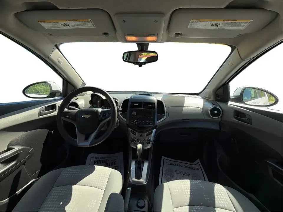 2016 Chevrolet Sonic LS Auto 5-Door (1G1JA6SH4G4) with an 1.8L L4 DOHC 24V engine, 6A transmission, located at 1230 East Main St, Xenia, OH, 45385, (937) 908-9800, 39.688026, -83.910172 - Need a smart, budget-friendly commuter that's also ready for weekend errands, downtown parking, and quick road trips to Yellow Springs? This 2016 Chevrolet Sonic LS Auto Hatchback in Summit White fits real-life driving in and around Xenia, Ohio-easy to maneuver, efficient to run, and versatile enoug - Photo#21