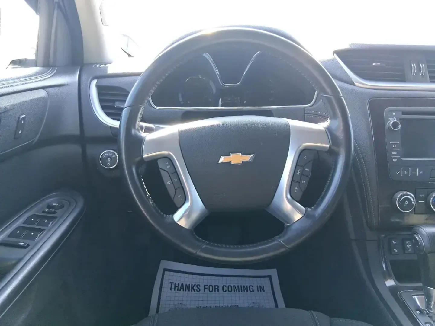 2015 Chevrolet Traverse 1LT (1GNKRGKD6FJ) with an 3.6L V-6 gasoline direct injection engine, 6-Speed Automatic transmission, located at 401 Woodman Dr, Riverside, OH, 45431, (937) 908-9800, 39.760899, -84.123421 - Pack up the kids, load the stroller and sports gear, and point the nose toward a weekend at Carillon Historical Park or a day trip down I75-this 2015 Chevrolet Traverse 1LT is the kind of roomy, confidence-inspiring SUV that makes family life and busy schedules feel easier. With three-row versatilit - Photo#16