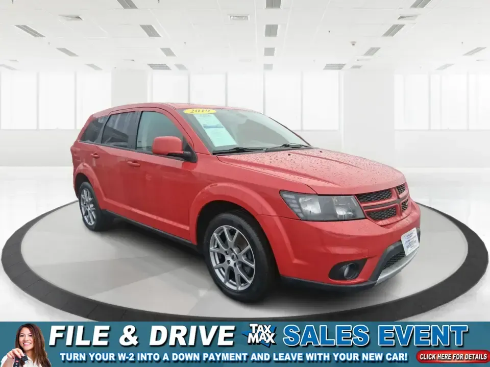 2019 Dodge Journey GT AWD (3C4PDDEG8KT) with an Pentastar 3.6L V-6 DOHC engine, 6A transmission, located at 8750 N County Rd 25A, Piqua, OH, 45356, (937) 908-9800, 40.164391, -84.232513 - Pack up the kids, load the groceries, and still have room for weekend gear-this 2019 Dodge Journey GT AWD is built for real-life Riverside routines and spontaneous Ohio road trips alike. Whether you're shuttling to school, commuting toward Dayton, or heading out for a family day at Carillon Historic - Photo#0