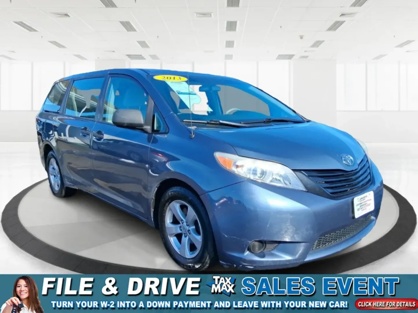 2013 Toyota Sienna L V6 7 Passenger (5TDZK3DC8DS) with an 3.5L V-6 DOHC engine, 5-Speed Automatic transmission, located at 4508 South Dixie Dr, Moraine, OH, 45439, (937) 908-9800, 39.689976, -84.218452 - Load up the kids, the groceries, and the weekend plans-this 2013 Toyota Sienna L V6 7 Passenger is the kind of minivan that makes everyday life easier, whether you're running school drop-offs, commuting across Dayton, or heading out for a road trip with friends. With Toyota reliability and a roomy c - Photo#0