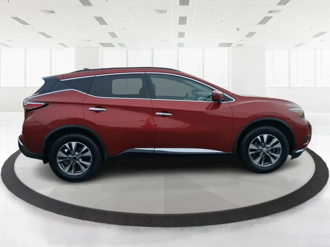 2018 Nissan Murano SV (5N1AZ2MH5JN) with an 3.5L V-6 DOHC engine, CVT transmission, located at 1184 Kauffman Ave, Fairborn, OH, 45324, (937) 908-9800, 39.807072, -84.030914 - Road trips to Yellow Springs, daily commutes down I675, or weekend errands between Wright-Patt and Fairfield Commons-this 2018 Nissan Murano SV is the kind of comfortable, confidence-inspiring SUV that fits real life in Fairborn. With its bold Cayenne Red Metallic finish, roomy cabin, and smart tech - Photo#1