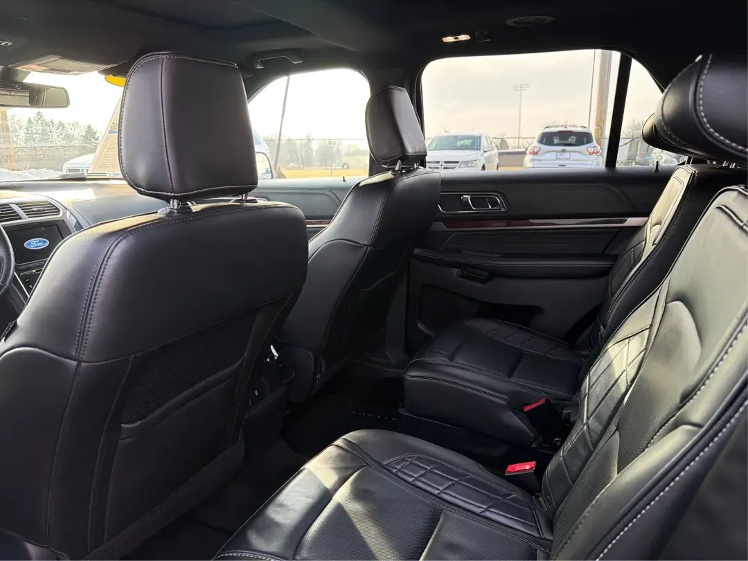 2018 Ford Explorer Platinum (1FM5K8HT1JG) with an EcoBoost 3.5L V-6 gasoline direct injection engine, 6A transmission, located at 8750 N County Rd 25A, Piqua, OH, 45356, (937) 908-9800, 40.164391, -84.232513 - Load up the family, cue the road-trip playlist, and point your weekend plans toward Indian Lake or a quick getaway down I75-this 2018 Ford Explorer Platinum is built for real-life Ohio driving. With confident 4WD/AWD traction, three-row versatility, and premium comfort, it's an ideal SUV for growing - Photo#10