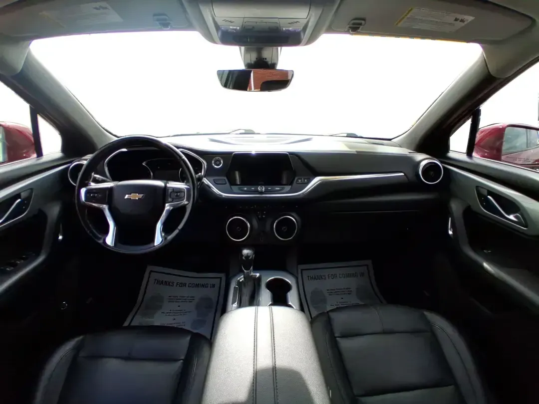 2019 Chevrolet Blazer LT (3GNKBHRS7KS) with an 3.6L V6 DOHC 24V engine, 9A transmission, located at 1230 East Main St, Xenia, OH, 45385, (937) 908-9800, 39.688026, -83.910172 - Whether you're shuttling kids to practice, commuting from Xenia to Beavercreek, or packing up for a weekend escape to John Bryan State Park, this 2019 Chevrolet Blazer LT is built for real life-roomy, confident, and ready for Ohio weather. Finished in a bold Red exterior and equipped with 4WD/AWD, t - Photo#21