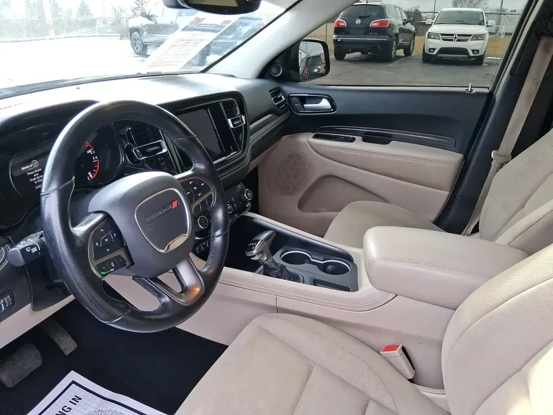 2021 Dodge Durango SXT AWD (1C4RDJAG4MC) with an Pentastar 3.6L V-6 DOHC engine, 8A transmission, located at 1099 N County Rd 25A , Troy, OH, 45373, (937) 908-9800, 40.057079, -84.212883 - Picture your next road trip out of Troy: the kids buckled in, playlists queued, and plenty of room for coolers, sports gear, or weekend luggage-without giving up confident all-weather traction. This 2021 Dodge Durango SXT AWD is built for real life in Ohio, whether you're commuting toward Dayton, ta - Photo#7