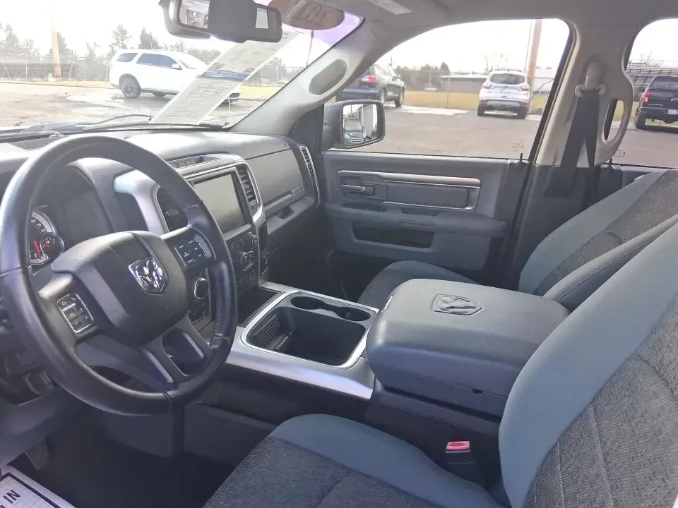 2016 Ram 1500 Lone Star (1C6RR7LT7GS) with an 5.7L V8 OHV 16V engine, 6A transmission, located at 8750 N County Rd 25A, Piqua, OH, 45356, (937) 908-9800, 40.164391, -84.232513 - Built for Midwest workweeks and weekend getaways, this 2016 Ram 1500 Lone Star Crew Cab is the kind of truck that fits real life in Riverside, Ohio-whether you're hauling gear for a home project, towing the toys for a trip out toward the Miami Valley, or loading up the family for a long road day on - Photo#9