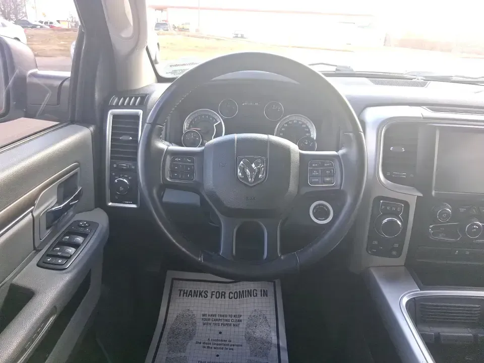 2016 Ram 1500 Lone Star (1C6RR7LT7GS) with an 5.7L V8 OHV 16V engine, 6A transmission, located at 8750 N County Rd 25A, Piqua, OH, 45356, (937) 908-9800, 40.164391, -84.232513 - Built for Midwest workweeks and weekend getaways, this 2016 Ram 1500 Lone Star Crew Cab is the kind of truck that fits real life in Riverside, Ohio-whether you're hauling gear for a home project, towing the toys for a trip out toward the Miami Valley, or loading up the family for a long road day on - Photo#15