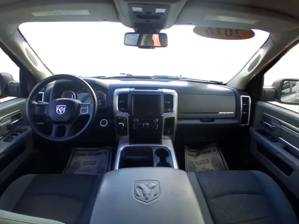 2016 Ram 1500 Lone Star (1C6RR7LT7GS) with an 5.7L V8 OHV 16V engine, 6A transmission, located at 8750 N County Rd 25A, Piqua, OH, 45356, (937) 908-9800, 40.164391, -84.232513 - Built for Midwest workweeks and weekend getaways, this 2016 Ram 1500 Lone Star Crew Cab is the kind of truck that fits real life in Riverside, Ohio-whether you're hauling gear for a home project, towing the toys for a trip out toward the Miami Valley, or loading up the family for a long road day on - Photo#20