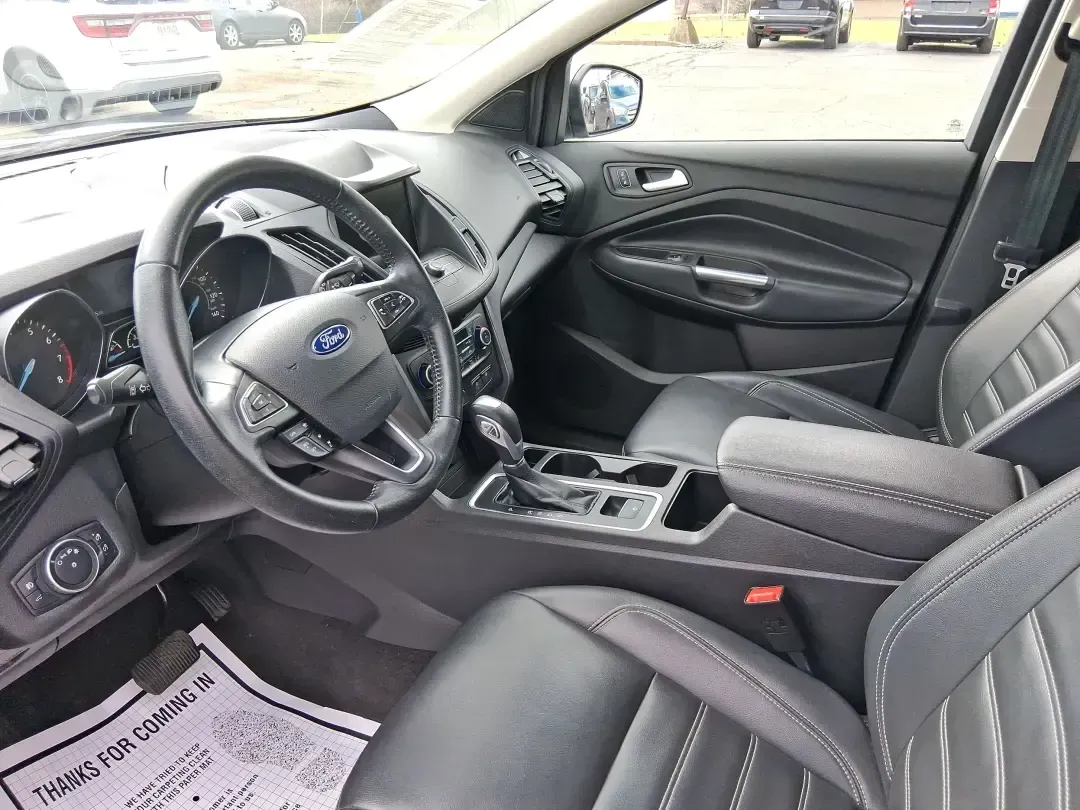 2019 Ford Escape SEL (1FMCU9HD7KU) with an 1.5L L4 DOHC 16V engine, 6A transmission, located at 1230 East Main St, Xenia, OH, 45385, (937) 908-9800, 39.688026, -83.910172 - Weekend road trips to John Bryan State Park, daily commutes down US-35, or the school-and-sports shuffle around Greene County-this 2019 Ford Escape SEL is the kind of compact SUV that fits real life in Xenia, Ohio. With confident AWD capability, a comfortable cabin, and practical cargo space, it's a - Photo#8