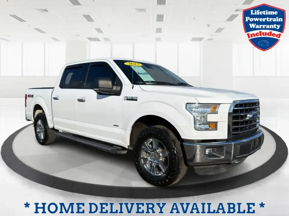 2015 Ford F-150 XLT (1FTEW1EP2FK) with an 2.7L V6 DOHC 24V engine, 6-Speed Automatic transmission, located at 1230 East Main St, Xenia, OH, 45385, (937) 908-9800, 39.688026, -83.910172 - Picture your next weekend: the bed loaded for a Greene County lake day, the family comfortable in a roomy Crew Cab, and 4WD ready when the weather turns on I35 or you decide to explore back roads outside Xenia. This 2015 Ford F-150 XLT is built for real life-work, play, towing, and everyday errands- - Photo#0