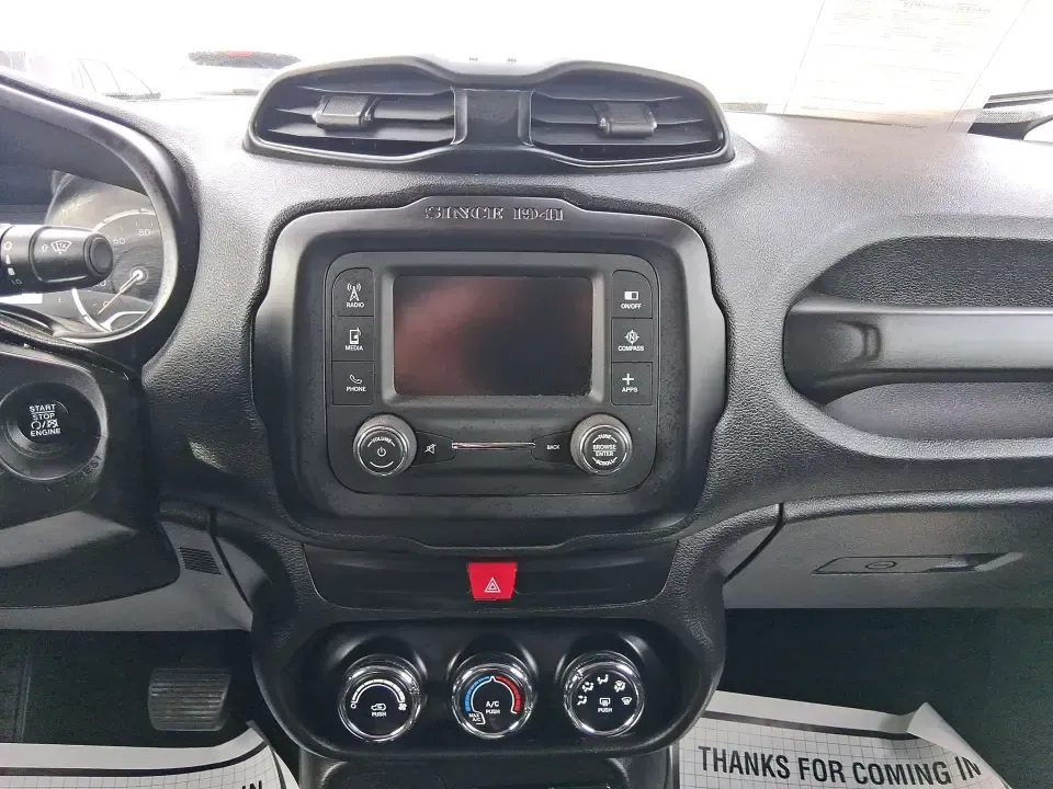 2017 Jeep Renegade Latitude 4x4 (ZACCJBBB3HP) with an 2.4L L4 DOHC 16V engine, 6M transmission, located at 8750 N County Rd 25A, Piqua, OH, 45356, (937) 908-9800, 40.164391, -84.232513 - Weekend adventures don't have to wait for perfect credit. If you want a compact SUV that's easy to park for daily errands, confident in Ohio weather, and ready for a quick getaway to Indian Lake or a scenic drive through Miami County backroads, this **2017 Jeep Renegade Latitude 4x4** is built for r - Photo#13