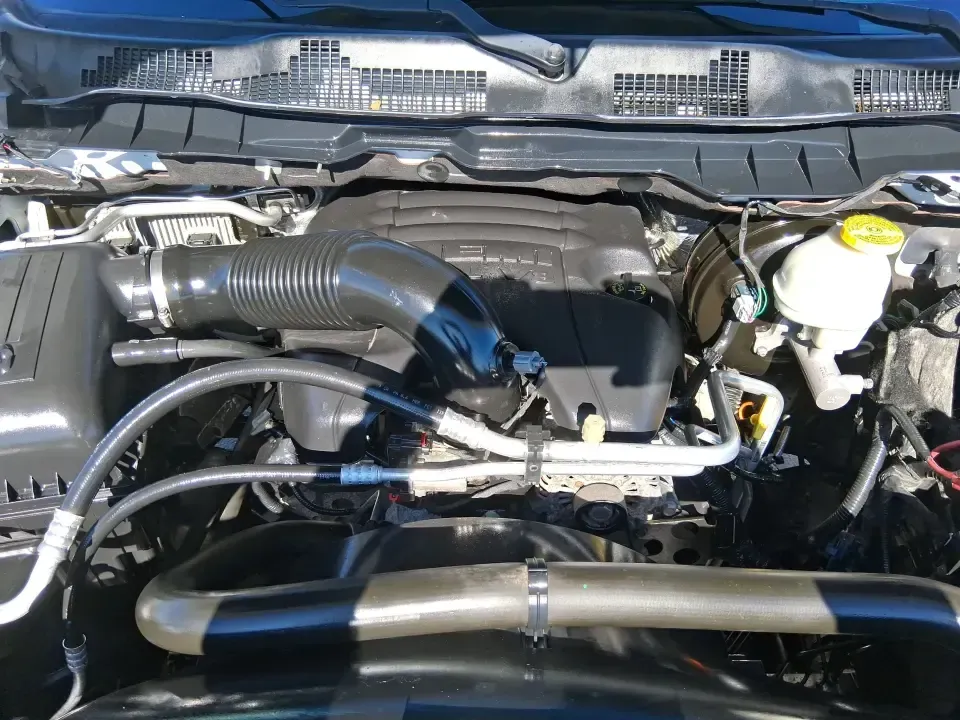 2017 Ram 1500 Tradesman Quad Cab 4x4 6'4 Box (1C6RR7FTXHS) with an 5.7L V8 OHV 16V engine, 8A transmission, located at 880 E. National Road, Vandalia, OH, 45377, (937) 908-9800, 39.891918, -84.183594 - Need a truck that can handle Ohio winters, weekend projects, and last-minute road trips without blinking? This 2017 Ram 1500 Tradesman Quad Cab 4x4 is built for real life in Vandalia-whether you're towing the camper for a getaway, hauling supplies for a home renovation, or commuting up and down I75 - Photo#11