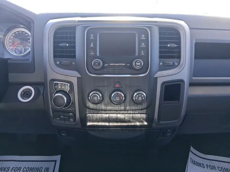 2017 Ram 1500 Tradesman Quad Cab 4x4 6'4 Box (1C6RR7FTXHS) with an 5.7L V8 OHV 16V engine, 8A transmission, located at 880 E. National Road, Vandalia, OH, 45377, (937) 908-9800, 39.891918, -84.183594 - Need a truck that can handle Ohio winters, weekend projects, and last-minute road trips without blinking? This 2017 Ram 1500 Tradesman Quad Cab 4x4 is built for real life in Vandalia-whether you're towing the camper for a getaway, hauling supplies for a home renovation, or commuting up and down I75 - Photo#12