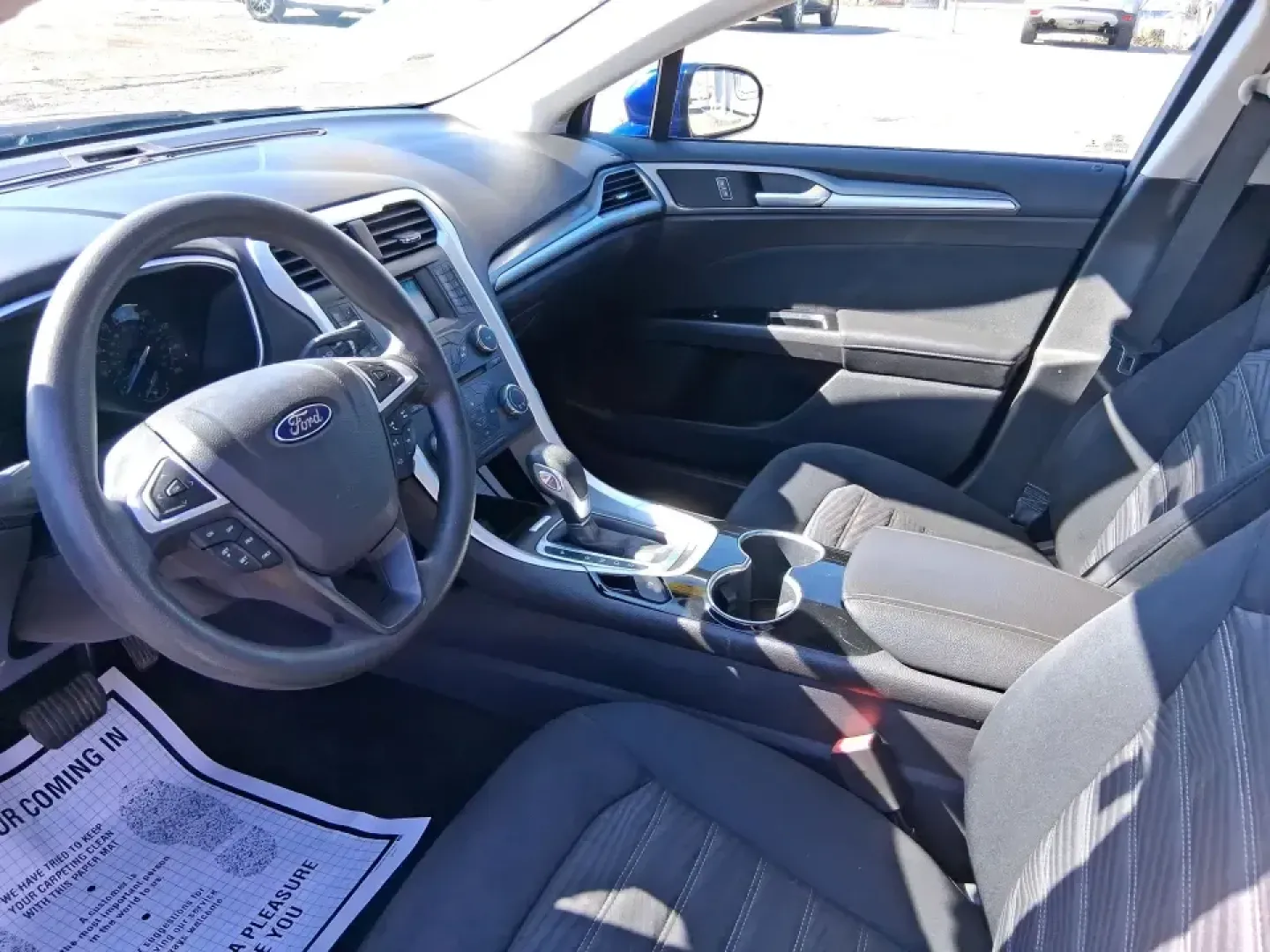 2016 Ford Fusion SE (1FA6P0H79G5) with an 2.5L L4 DOHC 16V engine, 6-Speed Automatic transmission, located at 401 Woodman Dr, Riverside, OH, 45431, (937) 908-9800, 39.760899, -84.123421 - Need a dependable sedan for the daily commute between Riverside and downtown Dayton, school drop-offs, or weekend runs out toward Wright-Patterson AFB and the National Museum of the U.S. Air Force? This 2016 Ford Fusion SE is built for real life-comfortable on longer stretches of I675, easy to park - Photo#9