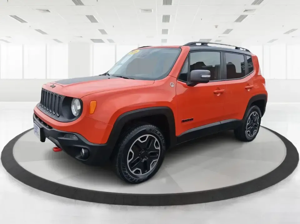 2016 Jeep Renegade Trailhawk (ZACCJBCT5GP) with an Tigershark MultiAir 2.4L I-4 variable valve contro engine, 9A transmission, located at 4508 South Dixie Dr, Moraine, OH, 45439, (937) 908-9800, 39.689976, -84.218452 - Weekend escapes, snowy commutes, and everyday errands feel easier when your crossover is ready for whatever Ohio throws your way. This **2016 Jeep Renegade Trailhawk** in eye-catching **Omaha Orange** is built for drivers who want real capability in a city-friendly size-perfect for exploring MetroPa - Photo#8