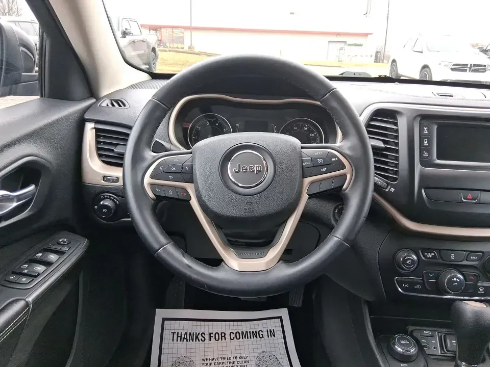 2015 Jeep Cherokee Latitude (1C4PJMCBXFW) with an 2.4L L4 DOHC 16V engine, 9-Speed Automatic transmission, located at 1230 East Main St, Xenia, OH, 45385, (937) 908-9800, 39.688026, -83.910172 - Weekend escapes to John Bryan State Park, snowy school runs, and everyday commuting up US35 feel a lot easier when you're driving a capable crossover that's comfortable, confident, and ready for Ohio weather. This 2015 Jeep Cherokee Latitude is a smart fit for busy families in Beavercreek, professio - Photo#16