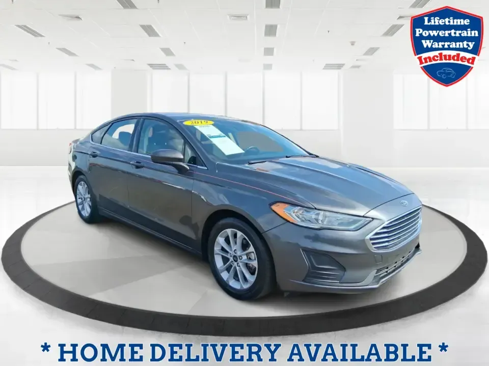 2019 Ford Fusion SE (3FA6P0H74KR) with an 2.5L L4 DOHC 16V engine, 6A transmission, located at 401 Woodman Dr, Riverside, OH, 45431, (937) 908-9800, 39.760899, -84.123421 - Need a reliable commuter sedan that can handle the daily grind from Riverside to Downtown Dayton, plus weekend runs to The Greene or a quick getaway to Carillon Historical Park? This 2019 Ford Fusion SE is built for real life-comfortable for long commutes, efficient on regular unleaded, and packed w - Photo#0