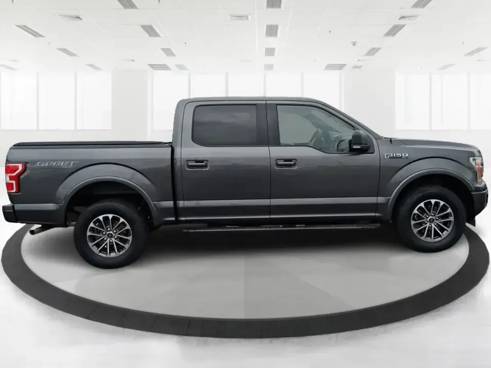 2018 Ford F-150 XLT (1FTEW1EG0JF) with an 3.5L V6 TURBO engine, 6A transmission, located at 880 E. National Road, Vandalia, OH, 45377, (937) 908-9800, 39.891918, -84.183594 - Built for Ohio workweeks and weekend getaways, this 2018 Ford F-150 XLT Crew Cab is the kind of truck that fits real life-hauling home-improvement supplies, towing the toys for a day at the lake, or cruising I-75 with the whole crew in comfort. Finished in Stone Gray and powered by a responsive 3.5L - Photo#1