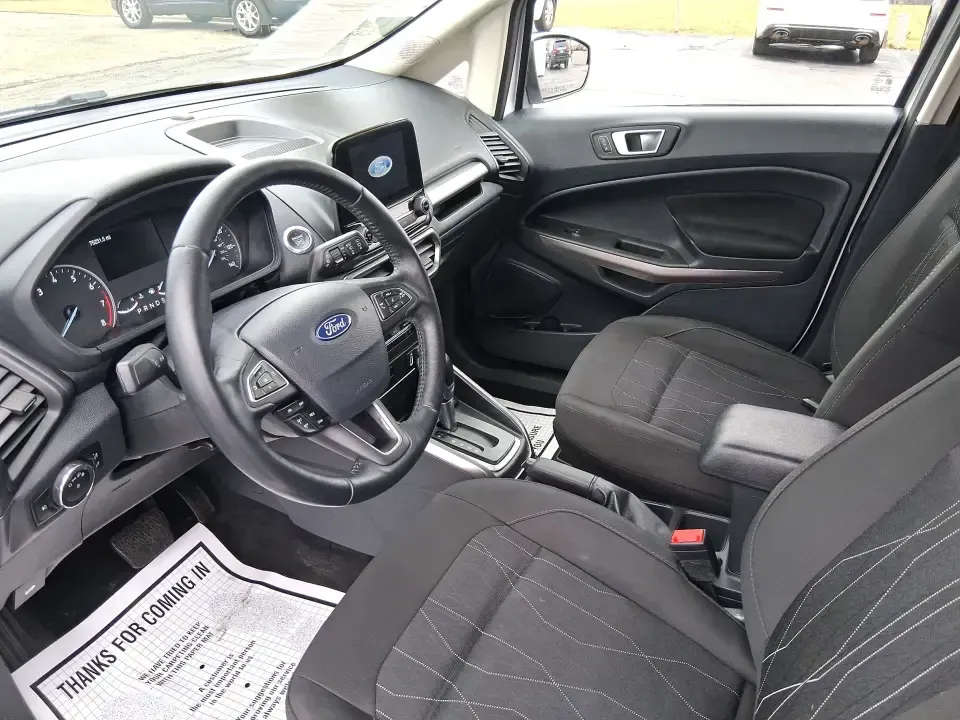 2019 Ford EcoSport SE (MAJ6S3GL7KC) with an 2L I-4 gasoline direct injection engine, 6A transmission, located at 1230 East Main St, Xenia, OH, 45385, (937) 908-9800, 39.688026, -83.910172 - Weekend getaways to Caesar Creek, daily commutes down US35, and quick errands around Greene County feel easier in a compact SUV that's sized for real life. This **2019 Ford EcoSport SE** is the kind of do-it-all crossover that fits tight parking spots in downtown Xenia, still has room for groceries - Photo#8
