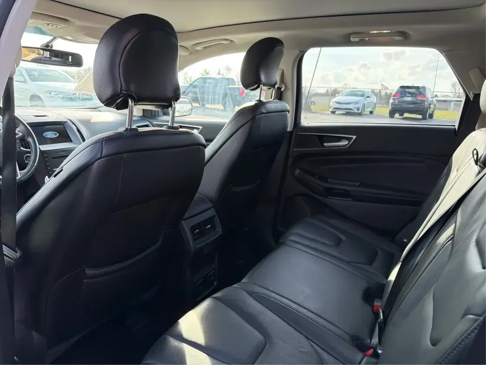 2017 Ford Edge Titanium (2FMPK4K87HB) with an 3.5L V6 DOHC 24V engine, 6A transmission, located at 880 E. National Road, Vandalia, OH, 45377, (937) 908-9800, 39.891918, -84.183594 - Pack up the family, load the cargo area, and point the hood toward your next weekend getaway-this 2017 Ford Edge Titanium is the kind of SUV that makes everyday life in Xenia easier and road trips across Ohio more comfortable. With confident AWD capability, a strong 3.5L V6, and premium Titanium ame - Photo#10