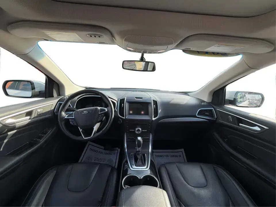 2017 Ford Edge Titanium (2FMPK4K87HB) with an 3.5L V6 DOHC 24V engine, 6A transmission, located at 880 E. National Road, Vandalia, OH, 45377, (937) 908-9800, 39.891918, -84.183594 - Pack up the family, load the cargo area, and point the hood toward your next weekend getaway-this 2017 Ford Edge Titanium is the kind of SUV that makes everyday life in Xenia easier and road trips across Ohio more comfortable. With confident AWD capability, a strong 3.5L V6, and premium Titanium ame - Photo#22