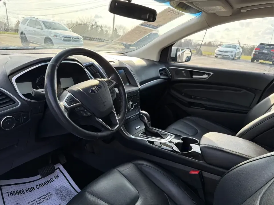 2017 Ford Edge Titanium AWD (2FMPK4K87HB) with an 3.5L V6 DOHC 24V engine, 6A transmission, located at 8750 N County Rd 25A, Piqua, OH, 45356, (937) 908-9800, 40.164391, -84.232513 - Pack up the crew, cue the playlist, and point the nose toward I75-this 2017 Ford Edge Titanium AWD is built for real life in west-central Ohio, whether you're juggling school drop-offs, commuting to Dayton, or planning a weekend escape to the Miami Valley. With confident all-wheel drive, a comfortab- Photo#9