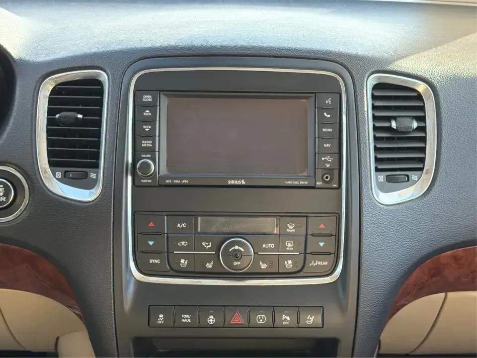 2013 Dodge Durango Citadel (1C4SDJET6DC) with an 5.7L V8 OHV 16V engine, 5-Speed Automatic transmission, located at 1951 S Dayton Lakeview Rd., New Carlisle, OH, 45344, (937) 908-9800, 39.890999, -84.050255 - Need one SUV that can handle school drop-offs, I-75 commutes, and a loaded-up weekend trip to Indian Lake or a tailgate in Dayton-without giving up comfort or capability? This 2013 Dodge Durango Citadel in True Blue Pearlcoat is built for real-life Ohio driving, with confident 4WD/AWD traction, V8 p - Photo#13