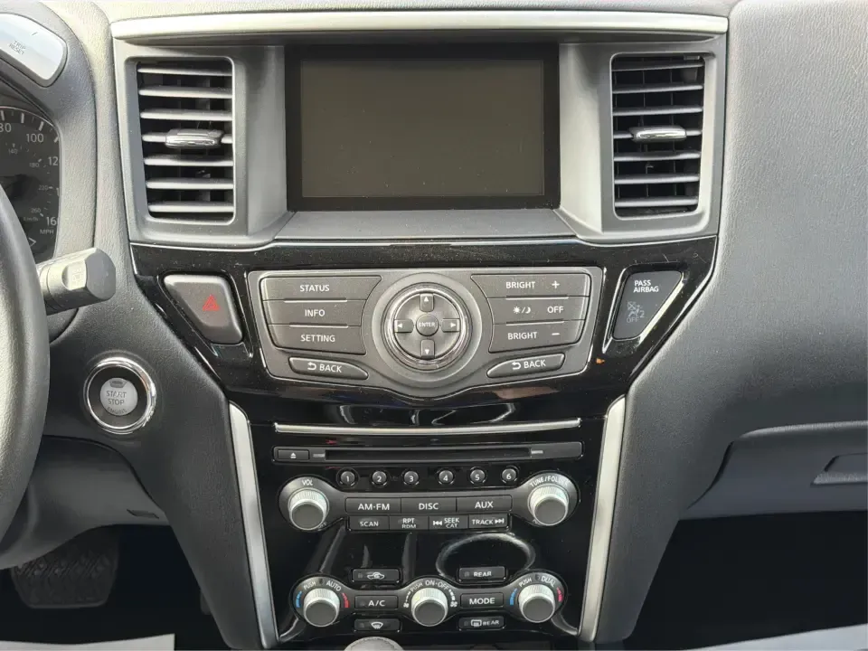 2015 Nissan Pathfinder SV (5N1AR2MN5FC) with an 3.5L V-6 DOHC engine, Continuously Variable Transmission transmission, located at 880 E. National Road, Vandalia, OH, 45377, (937) 908-9800, 39.891918, -84.183594 - Pack the family, load up the gear, and head out for a weekend at Englewood MetroPark or an easy road trip down I70-this 2015 Nissan Pathfinder SV is built for real-life Ohio driving, from school drop-offs to errands along E. National Road. With three-row flexibility and SUV practicality, it's a smar - Photo#13