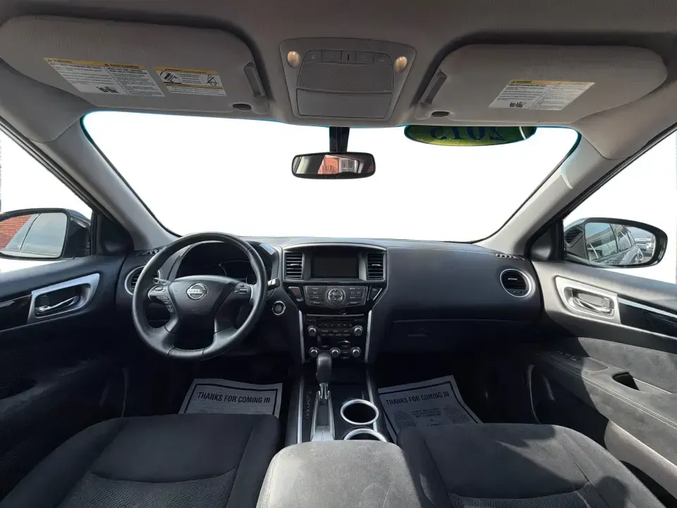 2015 Nissan Pathfinder SV (5N1AR2MN5FC) with an 3.5L V-6 DOHC engine, Continuously Variable Transmission transmission, located at 880 E. National Road, Vandalia, OH, 45377, (937) 908-9800, 39.891918, -84.183594 - Pack the family, load up the gear, and head out for a weekend at Englewood MetroPark or an easy road trip down I70-this 2015 Nissan Pathfinder SV is built for real-life Ohio driving, from school drop-offs to errands along E. National Road. With three-row flexibility and SUV practicality, it's a smar - Photo#20