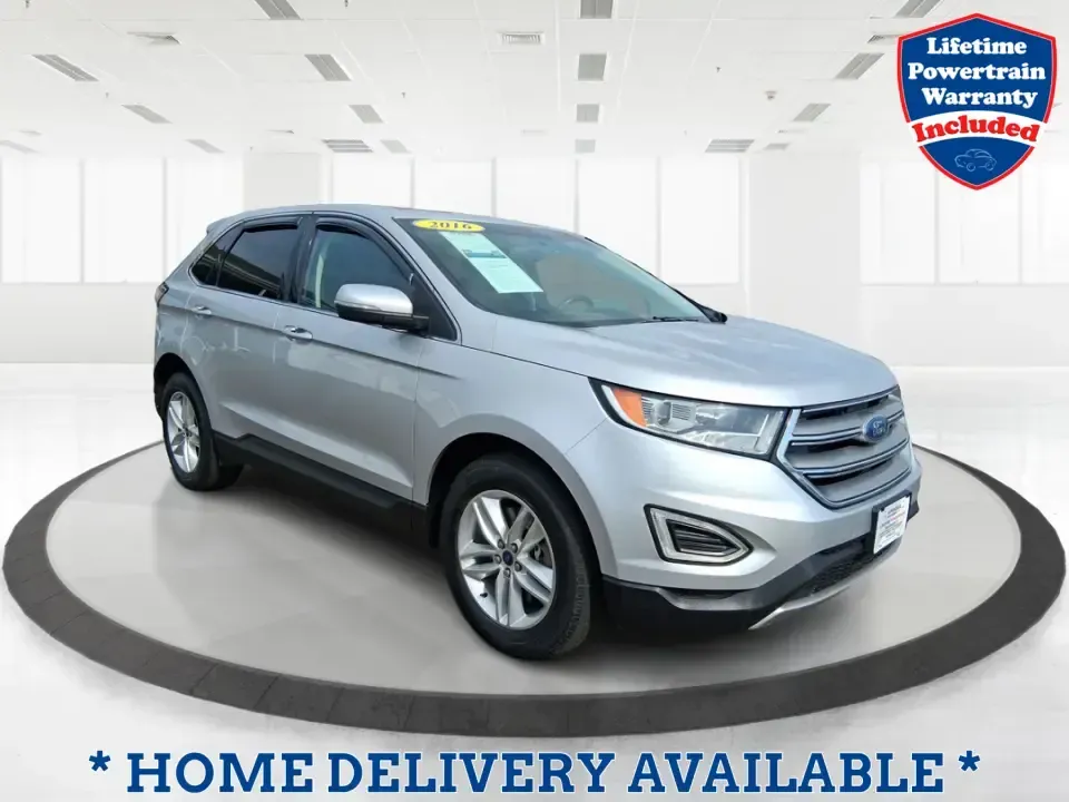 2016 Ford Edge SEL (2FMPK4J88GB) with an 3.5L V6 DOHC 24V engine, 6A transmission, located at 1099 N County Rd 25A , Troy, OH, 45373, (937) 908-9800, 40.057079, -84.212883 - Need one SUV that can handle school drop-offs, long commutes to Dayton, and spontaneous weekend getaways without feeling like a chore? This **2016 Ford Edge SEL** is built for real-life driving in and around **Xenia, Ohio**-with the comfort your family wants, the confidence you need in changing weat - Photo#0