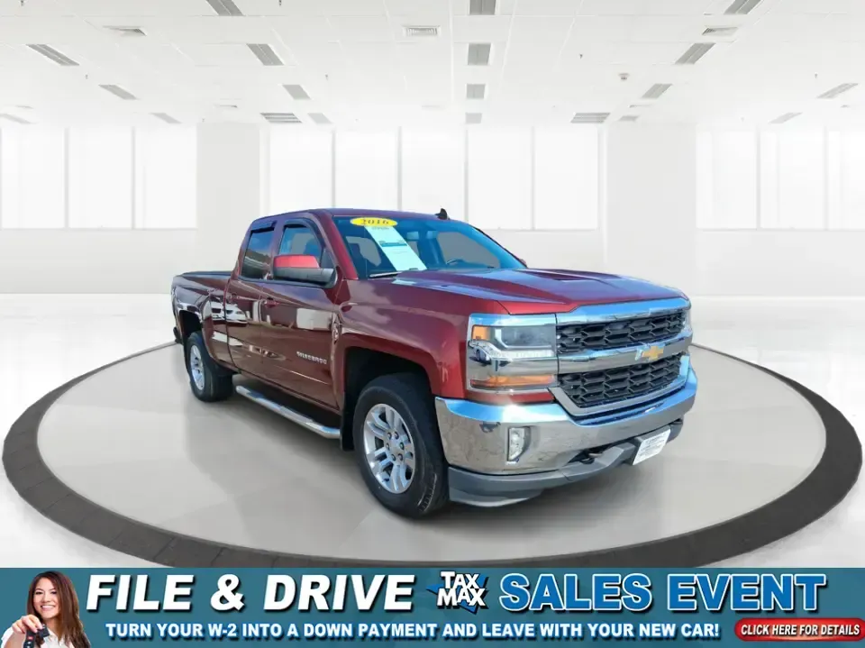 2016 Chevrolet Silverado 1500 1LT (1GCVKRECXGZ) with an EcoTec3 4.3L V-6 gasoline direct injection engine, 6A transmission, located at 8750 N County Rd 25A, Piqua, OH, 45356, (937) 908-9800, 40.164391, -84.232513 - Picture your next weekend: the truck is loaded up for a run to Indian Lake, you've got room for friends in the Double Cab, and there's still plenty of bed space for camping gear, a mower, or that Marketplace find you've been chasing. This 2016 Chevrolet Silverado 1500 1LT 4WD in eye-catching Siren R - Photo#0