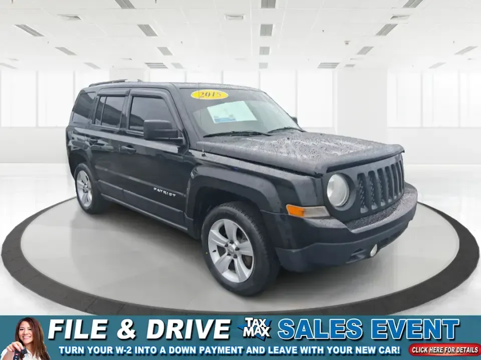 2015 Jeep Patriot Latitude (1C4NJRFB8FD) with an 2.4L I-4 DOHC engine, located at 8750 N County Rd 25A, Piqua, OH, 45356, (937) 908-9800, 40.164391, -84.232513 - Weekend escapes, snowy school runs, and daily commutes down I75 all get easier when you've got an SUV that's ready for Ohio weather and real-life schedules. This **2015 Jeep Patriot Latitude 4WD** is a practical choice for drivers who want the Jeep look and capability without the oversized footprint - Photo#0