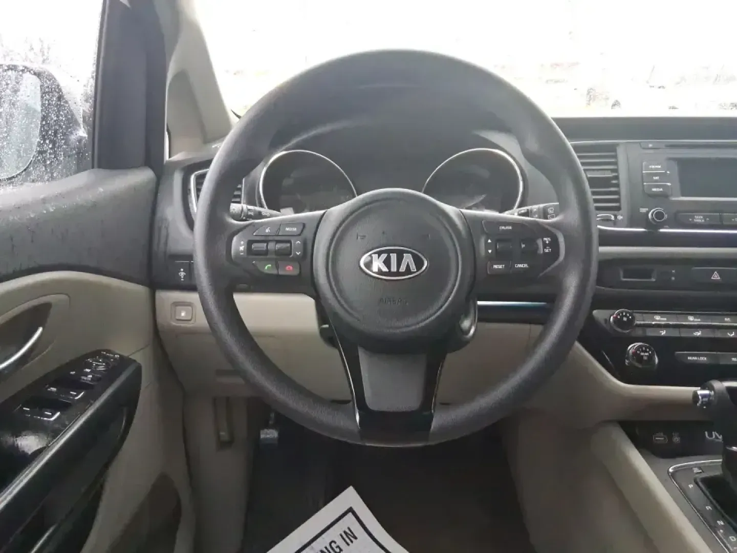 2016 Kia Sedona LX (KNDMB5C11G6) with an Lambda 3.3L V-6 gasoline direct injection engine, 6-Speed Automatic transmission, located at 880 E. National Road, Vandalia, OH, 45377, (937) 908-9800, 39.891918, -84.183594 - Picture your next weekend: the kids piled in with snacks and sports gear, a cooler in the back, and enough space so everyone can stretch out on the drive down South Dixie Dr toward Dayton's parks, festivals, and family attractions. If you need a dependable, budget-smart people mover that keeps daily - Photo#13