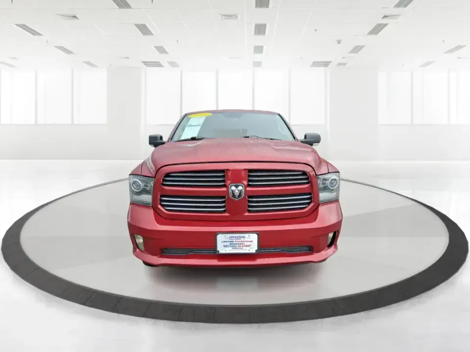 2014 Ram 1500 Sport (1C6RR7MT6ES) with an HEMI 5.7L V-8 variable valve control engine, 6-Speed Automatic transmission, located at 401 Woodman Dr, Riverside, OH, 45431, (937) 908-9800, 39.760899, -84.123421 - Need a truck that can handle weekday work, weekend getaways, and everything Ohio weather throws at you? This Flame Red Clearcoat 2014 Ram 1500 Sport Crew Cab 4WD is built for real life-hauling project supplies to a home in Riverside, towing toys for a day near Eastwood MetroPark, or loading up the f - Photo#7