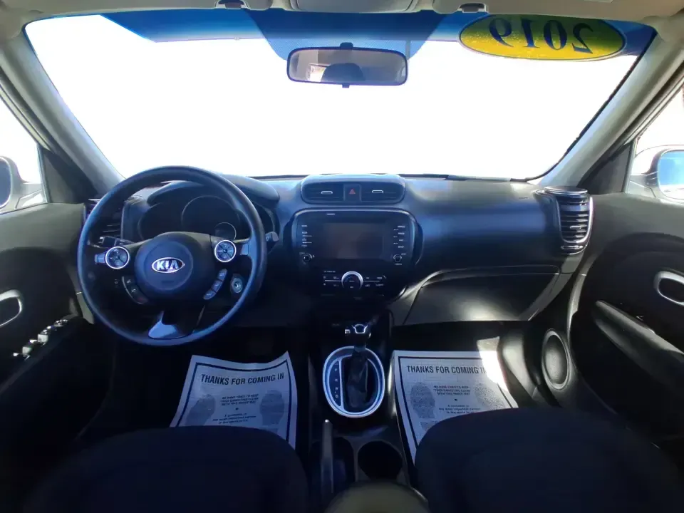 2019 Kia Soul Base (KNDJN2A20K7) with an 1.6L L4 DOHC 16V engine, 6M transmission, located at 4508 South Dixie Dr, Moraine, OH, 45439, (937) 908-9800, 39.689976, -84.218452 - Need a smart, easy-to-park ride for the daily commute down South Dixie Drive, quick errands near the Dayton Mall, or weekend drives out toward Carillon Historical Park? This 2019 Kia Soul Base in bright White is a practical, city-friendly wagon that fits real life in Moraine, Ohio-roomy enough for g - Photo#19